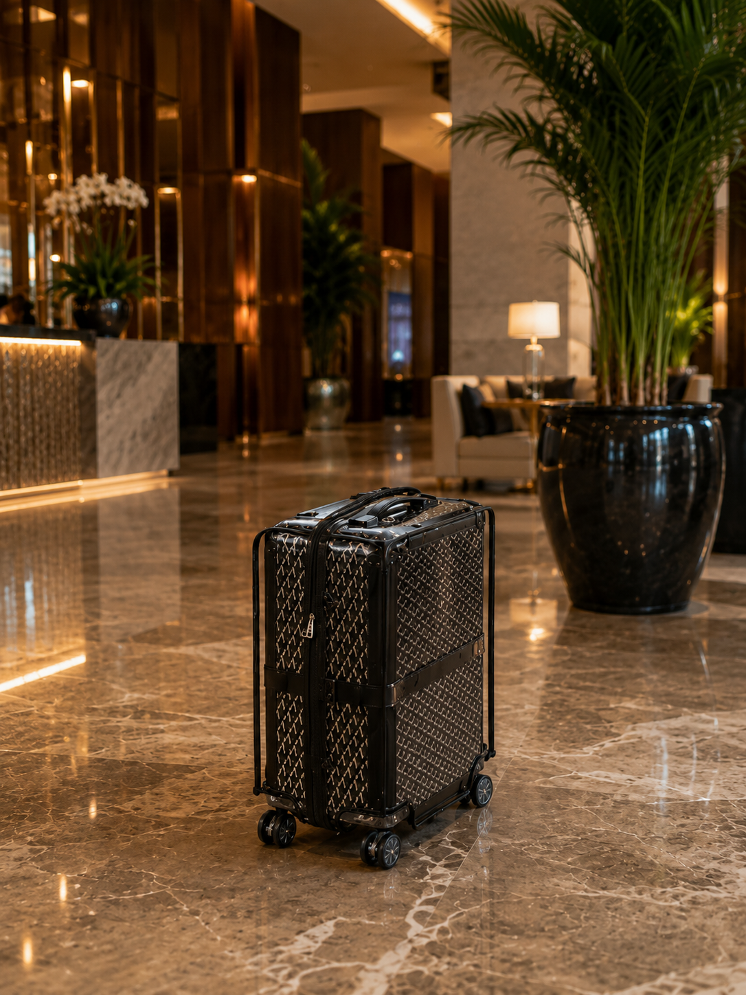 Goyard Luggage Cover
