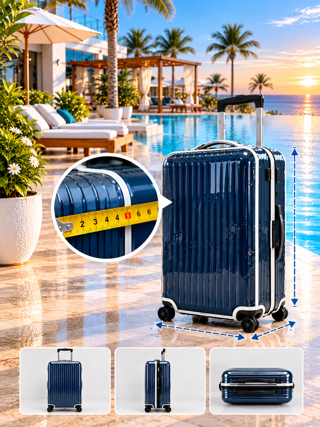 Shield Luggage Cover suitcase sizing assistance and cover fit consultation